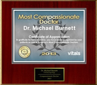 Michael-Burnett-Most-Compassionate-Doctor-2013