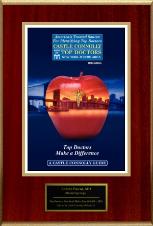 Castle Connolly top doctor award 2015