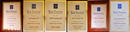 Neil Sperling best doctor award